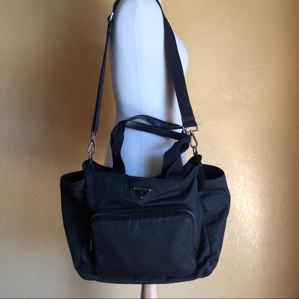 Authentic Prada Tessuto Nylon Diaper Bag